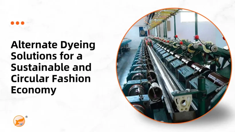 Alternate Dyeing Solutions for a Sustainable and Circular Fashion Economy