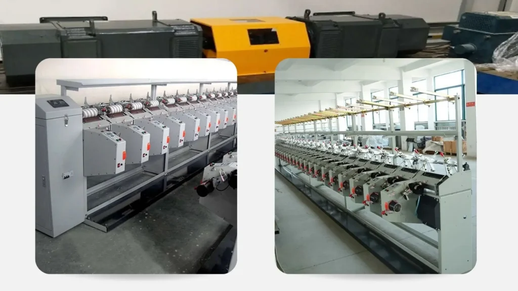 Boosting Fabric Elasticity with Yarn Doubling Machines